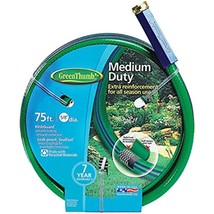 Green Thumb 669133 5/8&quot; x 75&#39; Nylon Reinforced Garden Hose - £38.01 GBP