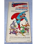Vintage Superman Mix or Match Storybook 1979 Random House DC Comics - €8,54 EUR