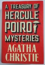 A Treasury of Hercule Poirot Mysteries Hardcover Book by Agatha Christie 2019 - £10.21 GBP