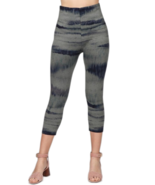 M. Rena Beautiful Tie-Dye Cropped Seamless Leggings - £35.72 GBP