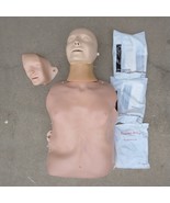 Laerdal CPR Trainer Manikin CPR Training Used 3 Disposable Airways New 1... - $1,447.45 MXN