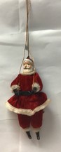 Katherine’s Collection Velvet Santa Marionette Wayne Kleski label 03-104... - $35.99