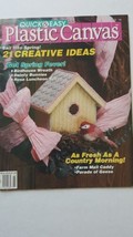 Quick & Easy Plastic Canvas Magazine  Number 16 February / March 1992 - $2.47