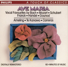 Ave Maria / Vocal Favorites by Bach, Mozart, and Schubert (CD, Philips) - $11.29