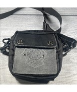 Compact Black Crossbody Bag with Adjustable Strap and Structured Design - $20.00