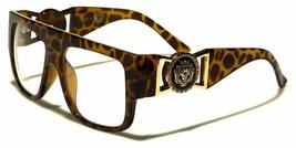 Kleo Flat Top Aviator RX Glasses Gold Buckle Hip Hop Rapper DJ Celebrity Clea... - £6.97 GBP