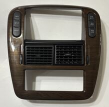 02-05 Ford Explorer Dash Radio Bezel Wood Grain Trim w/ Vents &amp; 4x4 Swit... - $61.75