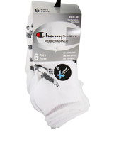 Champion Women Double Dry 6-Pair Pack Performance Ankle Socks Shoe Size 5-9 - £8.99 GBP