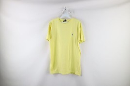 Vintage 90s Ralph Lauren Mens Small Short Sleeve T-Shirt Neon Yellow Cotton - £27.65 GBP
