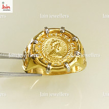 18 Karat,22 Karat Massiv Gelbgold Queen Victoria HERREN Ringgröße 8 9 10 11 12 - £854.76 GBP+