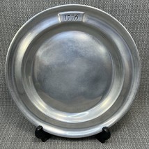 Vintage RWP Pewter Plate Dish Round in Marked 1776 Wilton Columbia PA - £9.37 GBP