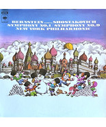 Bernstein Conducts Shostakovich ‎– Symphony No. 1 / Symphony No. 9 [Vinyl] Leona - $12.99