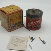 Electric Jack Straws W/ Box Game by Jim Prentice Vintage 1950’s - £11.80 GBP