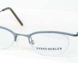 Vintage BERND BERGER AUSTRIA 9037 406-BP BLUE TEAL EYEGLASSES GLASSES 47... - $57.44