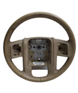 07-14 Ford Expedition 08-16 F250 F-250 Camel Tan Leather Steering Wheel OEM - $1,454.82 MXN