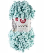 Red Heart Loop-It 200gr-Aqua-Scuse Me - $34.01 CAD
