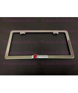 1x 3D S Line Emblem Badge Slim Style Stainless Steel Chrome License Plat... - $23.50