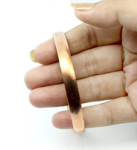 Solid Cast Jointless Copper Kada Bangle bejod tambe ka kara for astrology - £15.40 GBP