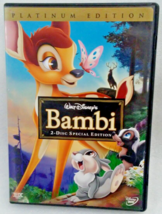 DVD Walt Disney - Bambi Platinum Edition (2-DVD Set, 2005) - £7.81 GBP