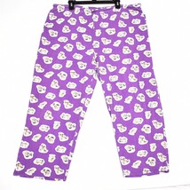 Disney Sleep Lounge Pant Winnie the Pooh Purple Size L/XL FLAWED - $11.34