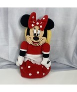 Disney Parks Minnie Mouse Plush Pot Holder / Oven Mitt 13” CLEAN - £9.22 GBP