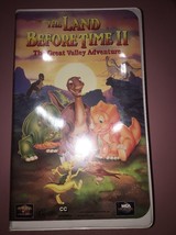 The Land Before Time II. The Great Valley Adventure. (VHS Tape 1994)-SHIP N 24HR - £6.58 GBP