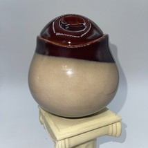 Sango Nova Brown Glazed Sugar Bowl with Lid # 4933 - £9.42 GBP