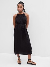 Gap Versatile Linen Midi Dress High Neck NEW S-XL - £39.22 GBP