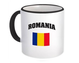 Romania : Gift Mug Flag Chest Romanian Expat Country Patriotic Flags Tra... - $15.90