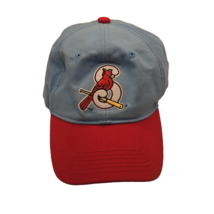 Springfield Cardinals Old School Throwback logo blue red hat adjustable - $14.49