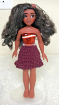 2021 Hasbro Disney Princess Moana 10&quot; Fashion Doll F0906 03581 Black Hair Brown - £8.55 GBP