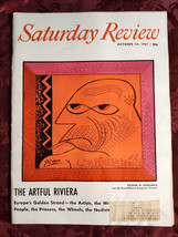 Saturday Review October 14 1961 Somerset Maugham Al Hirschfeld Salvador Dali - £21.23 GBP