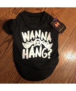 Dog Apparel Black  Size Medium Wanna Hang  New With Tags For Halloween - $239.90 MXN