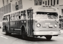 Southeastern Pennsylvania Transportation Authority SEPTA Bus #3029 B&amp;W Photo - £7.56 GBP