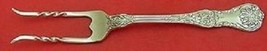 King George by Gorham Sterling Silver Baked Potato Fork Custom Made 7 1/2&quot; - £92.83 GBP