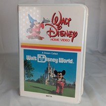 A Dream Called Walt Disney World - Walt Disney Home Video Beta Betamax Clamshell - £19.26 GBP