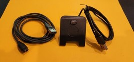 2 Pk For Garmin Fenix Instinct Vivoactive USB Charger Cable Cord Cradle Charge - £11.22 GBP