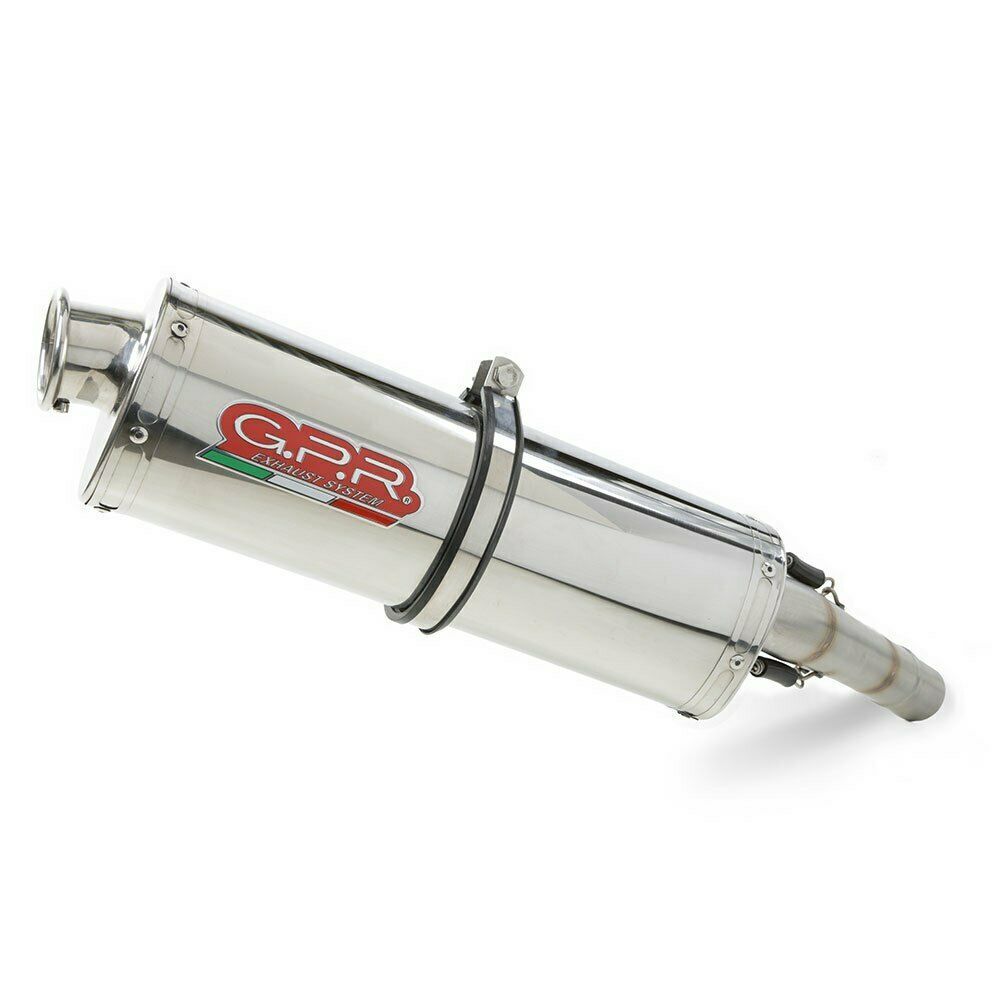 GPR Exhaust Kawasaki Z750 - R 2007-2014 Homolog Slip-On Trioval - $248.35