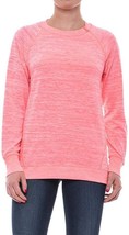Gerry Womens Long Sleeve Shirt Pink Desert Rose Asymmetrical Zip Neck Si... - £7.73 GBP