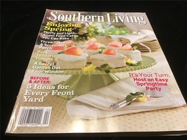 Southern Living Magazine April 2008 Enjoying Spring, 5 Ideas for Every Front Yar - £7.99 GBP