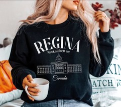 Regina Saskatchewan Sweatshirt, Vintage Women&#39;s Saskatchewan Crewneck, U... - £35.40 GBP