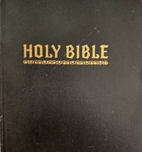 Holy Bible 1951 Blue Ribbon Red Letter Illustrated Reference Edition XL HBS - £78.63 GBP