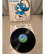 The Smurfs Vinyl Record-Best Of Friends 1982 w/Lyrics Cartoon Kids Show - £11.13 GBP