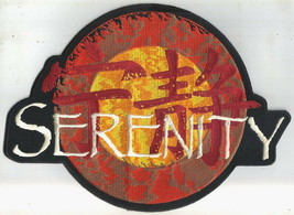 Firefly / Serenity Movie Ship Logo Jacket Die-Cut Embroidered Patch, NEW... - £19.33 GBP