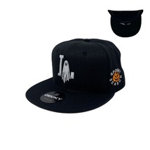 Los Angeles Ghost Snapback Hat All Black - $25.00