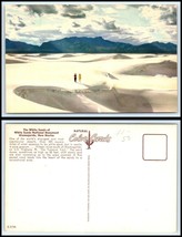 NEW MEXICO Postcard-Alamogordo, White Sands National Monument,People Walking R33 - £3.13 GBP