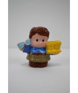 FISHER PRICE LITTLE PEOPLE Dad Man with Coffee Cups &amp; Sunglasses - $2.96