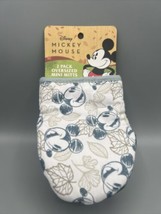 DISNEY Mickey Mouse Kitchen Oven Mini Mitt 2 Pack Fall Leaf Holiday NEW - £15.88 GBP