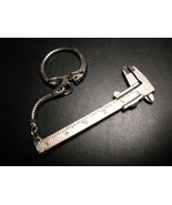 Key Chain Working All Metal with Caliper Head containing Conversion Chart - £7.05 GBP