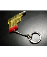 Key Chain Screwdriver Gun with Three Attachments Red Yellow Made in Hong... - £7.83 GBP